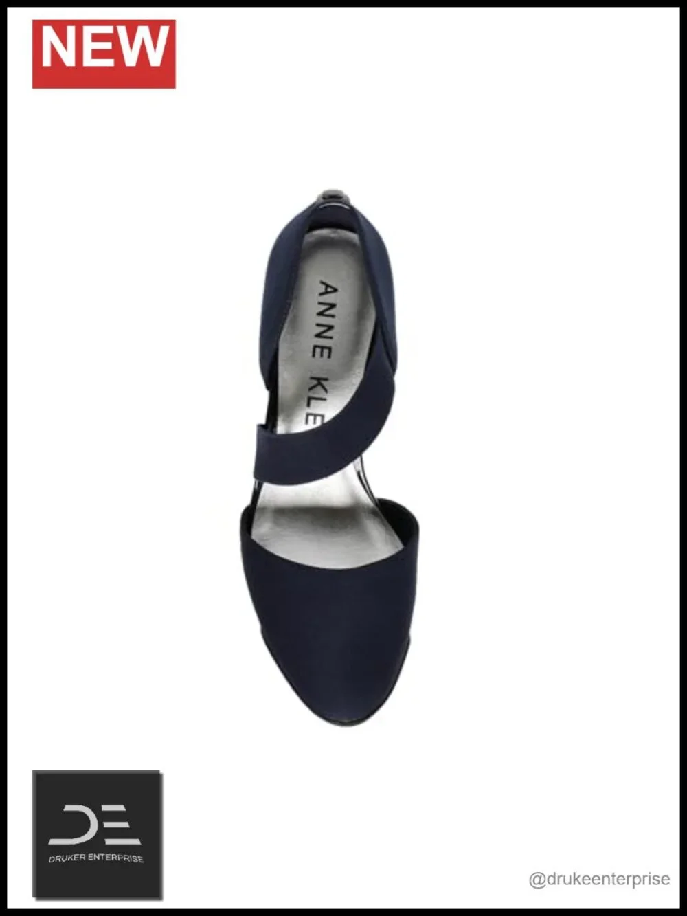 Anne Klein Sport Tara Women's Slip-On Wedge Heels with Faux Leather, Cushioned